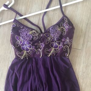 Purple Weissman Dance Costume